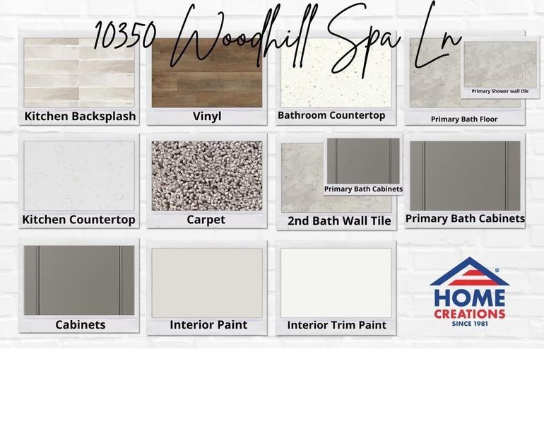 Sample of building materials used in homes in Grand Oaks Reserve, Cleveland (Image 14).