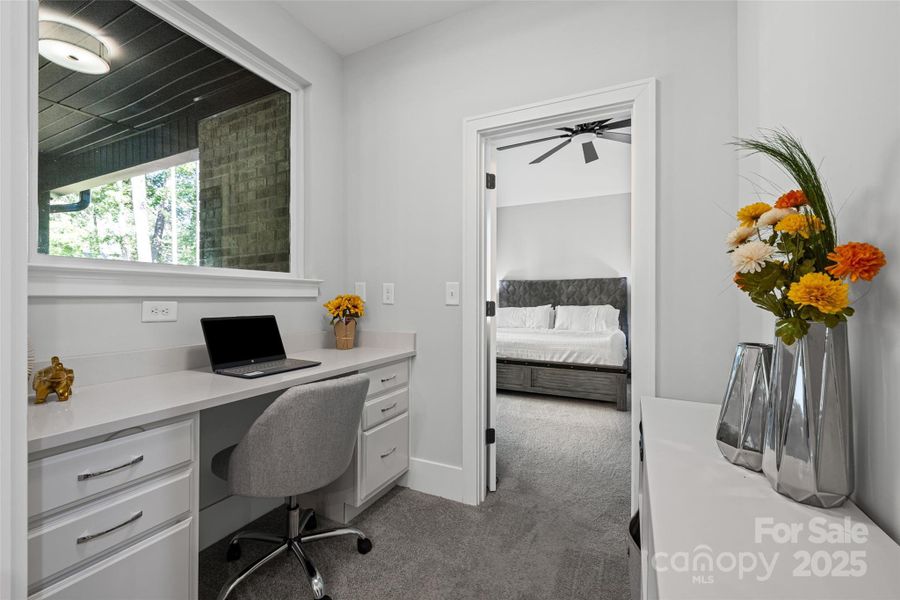 Furnished interior view inside a new home in , Clover (Image 23).