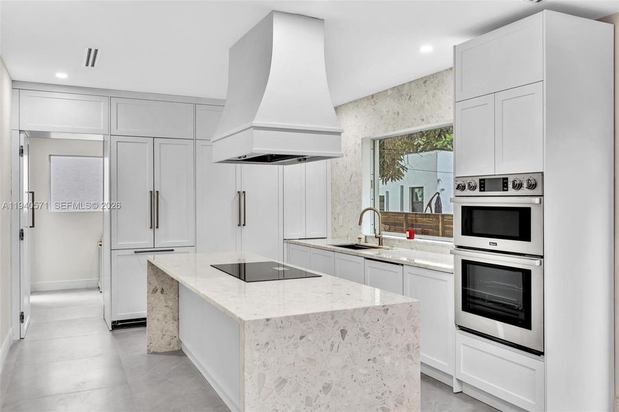 Furnished interior view inside a new home in , Miami (Image 52).