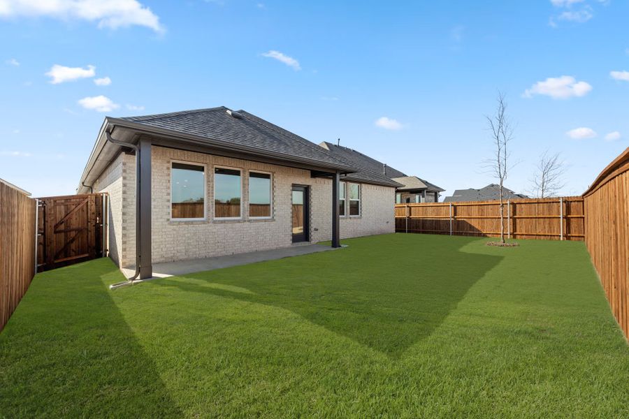 Representative exterior details of a home built from the Patriot by Rockwell Homes in Walden Pond, Forney (Image 8). Representative exterior details of a home built from the Patriot by Rockwell Homes in Walden Pond, Forney (Image 8).