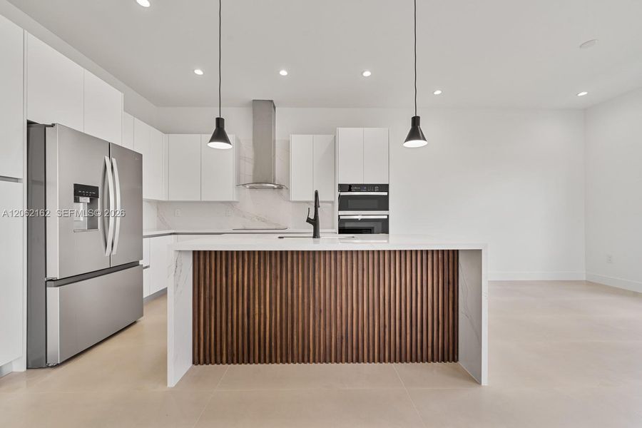 Furnished interior view inside a new home in , Miami (Image 8).
