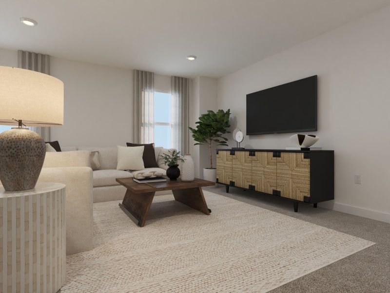 Furnished interior view inside a new home in Carlton Landing, Rockvale (Image 5).