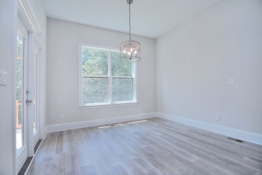 Representative unfurnished interior of a home built from the Davidson by Greybrook Homes in Harbor Watch, Statesville (Image 30).