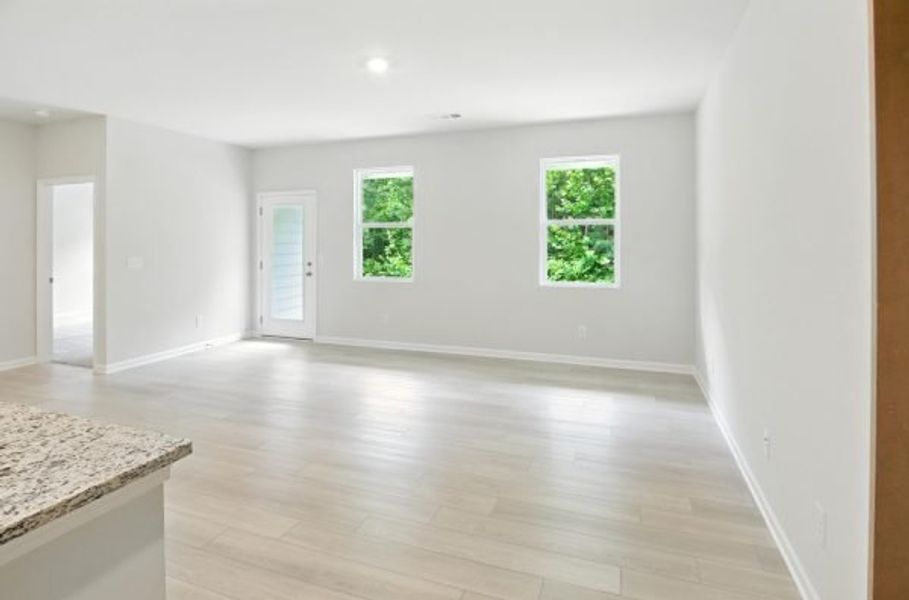 Representative unfurnished interior of a home built from the Orchard by Piedmont Residential in Villages at Cedar Hill, Dallas (Image 64).
