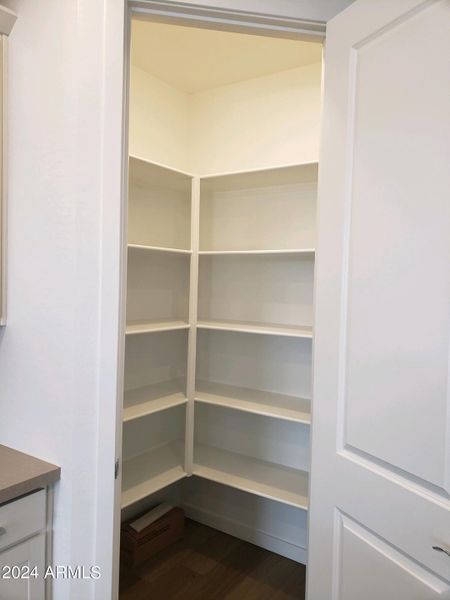 Lot 120- walk in pantry