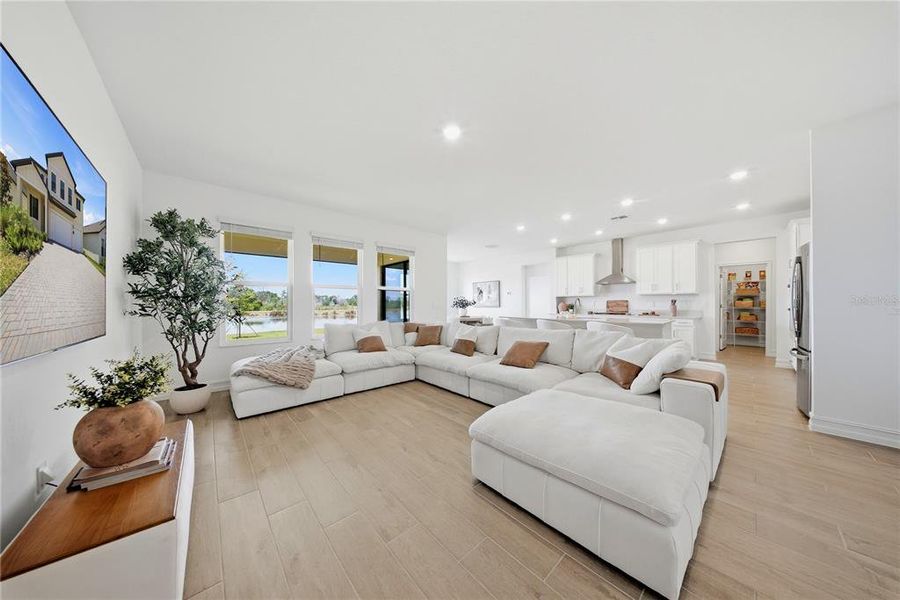 Furnished interior view inside a new home in Connerton, Land O' Lakes (Image 5).