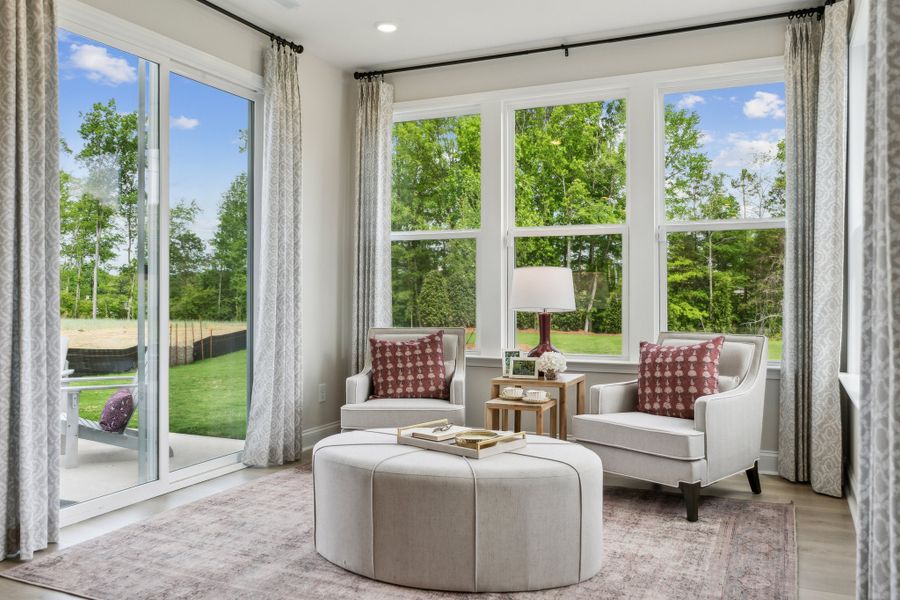 Representative furnished interior of a home built from the Kenilworth by Taylor Morrison in Tramore, Harrisburg (Image 20).