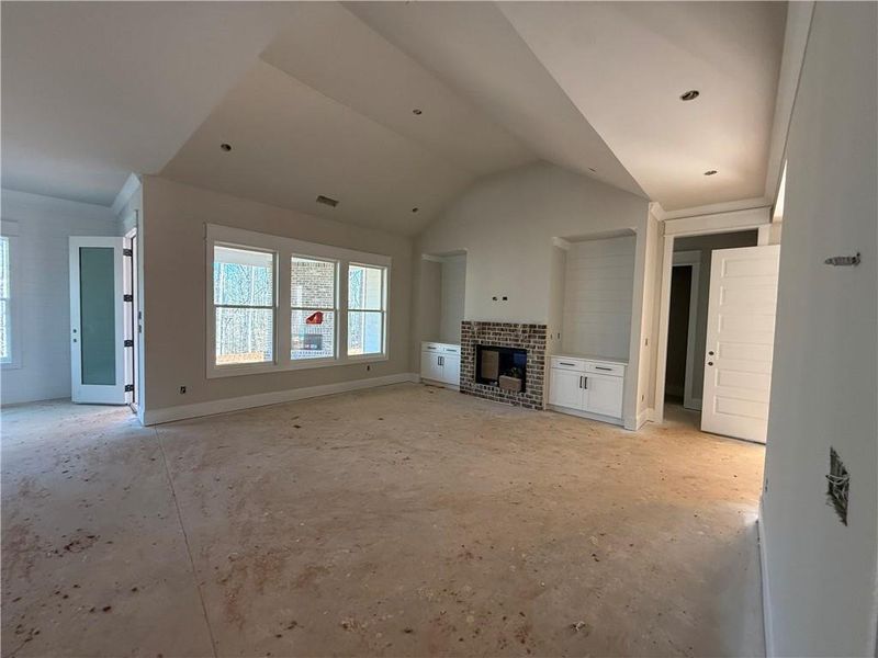 In-progress construction of a new home in , Pendergrass, GA (Image 20).