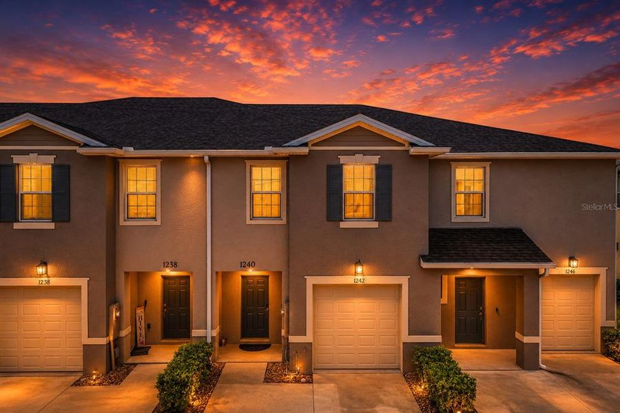 Front exterior of a new home in , Howey-in-the-Hills, FL, highlighting curb appeal (Image 19).