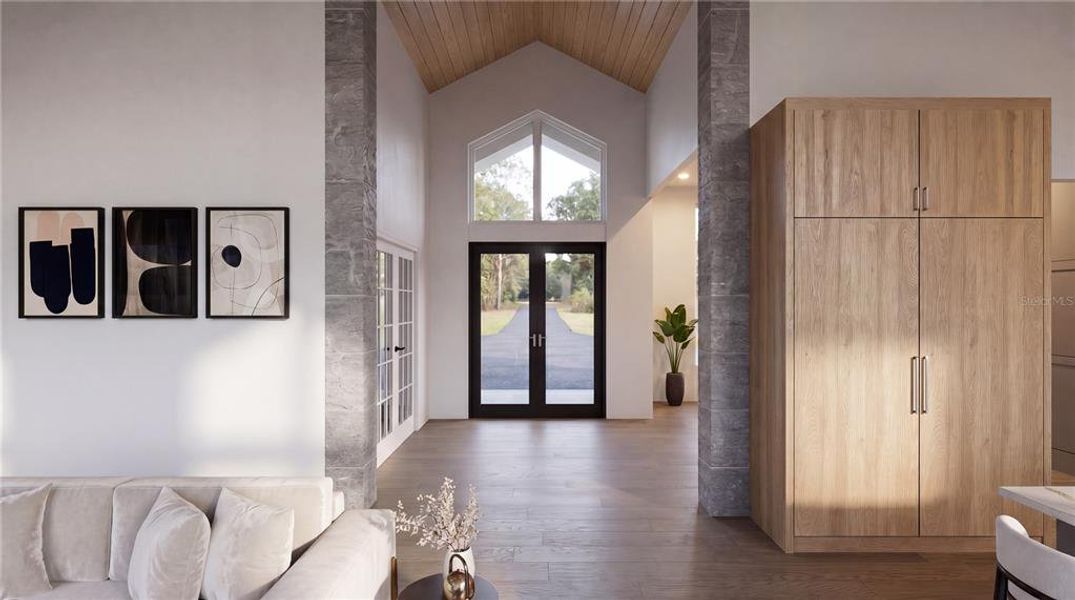Furnished interior view inside a new home in , Tavares (Image 10).