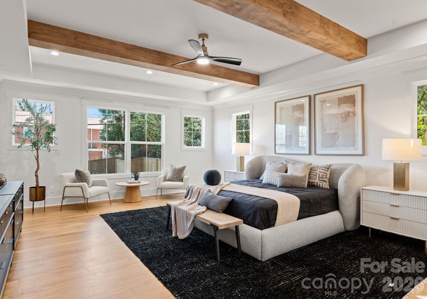 Furnished interior view inside a new home in , Charlotte (Image 15).