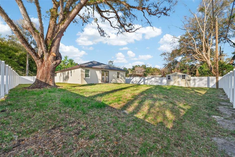Exterior details and patio area of a home in , Brooksville (Image 3).
