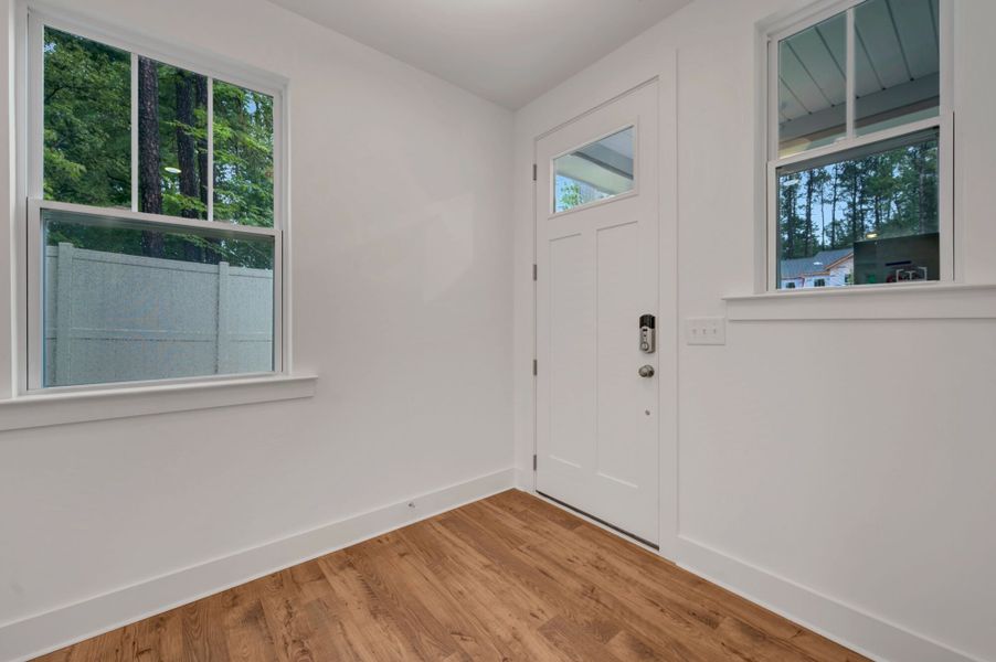 Spacious, unfurnished interior of a new home in Ashmore Townes, Garner (Image 14). Spacious, unfurnished interior of a new home in Ashmore Townes, Garner (Image 14).