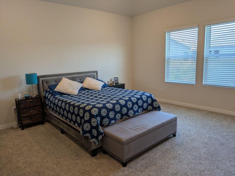 Furnished interior view inside a new home in McClendon Park Village, Houston (Image 16).