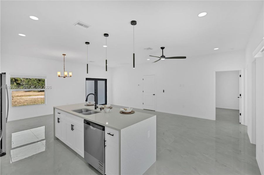 Furnished interior view inside a new home in , Punta Gorda (Image 7).