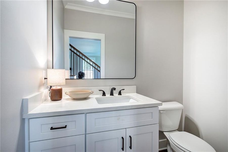 Furnished interior view inside a new home in , Euharlee (Image 6).