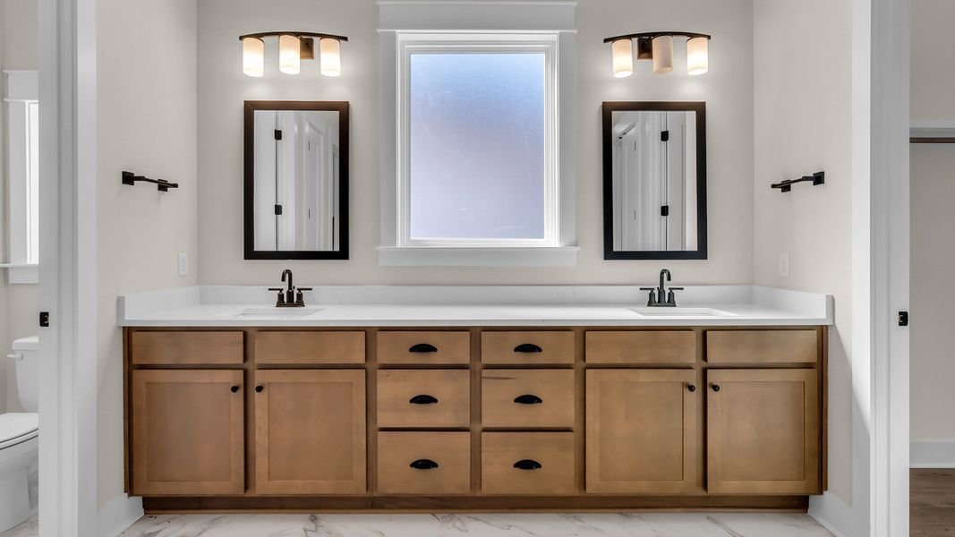 Furnished interior view inside a new home in Brush Creek, Fairview (Image 29). Furnished interior view inside a new home in Brush Creek, Fairview (Image 29).