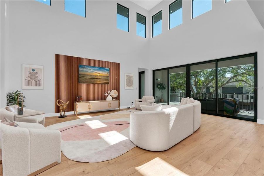 Furnished interior view inside a new home in , St. Petersburg (Image 6).