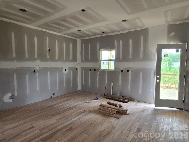 In-progress construction of a new home in , Lexington, NC (Image 6).