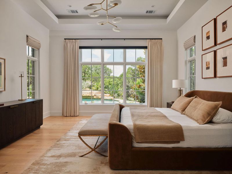 Furnished interior view inside a new home in , Austin (Image 6).