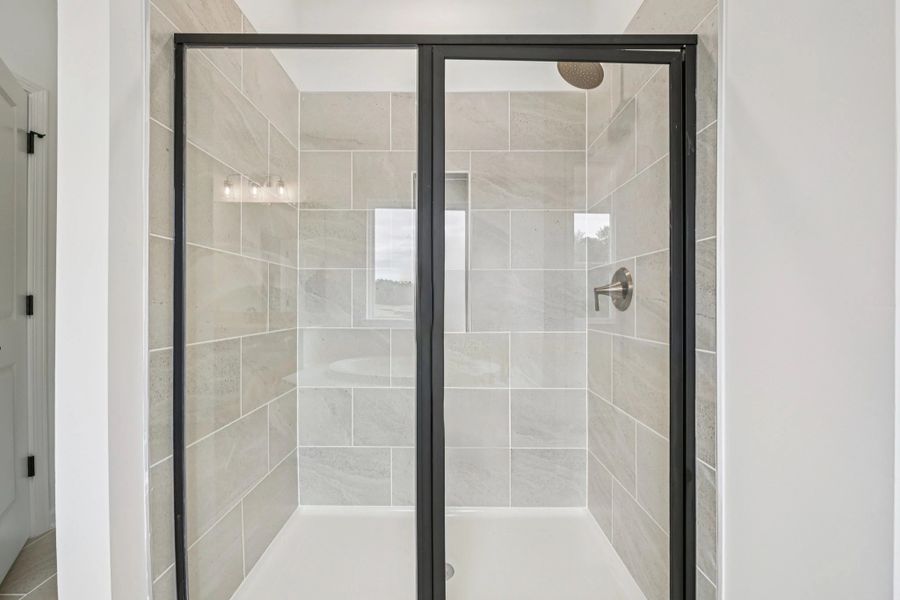 Primary Bath featuring the AW Collection® Serene - Clean forms offer quiet luxury.