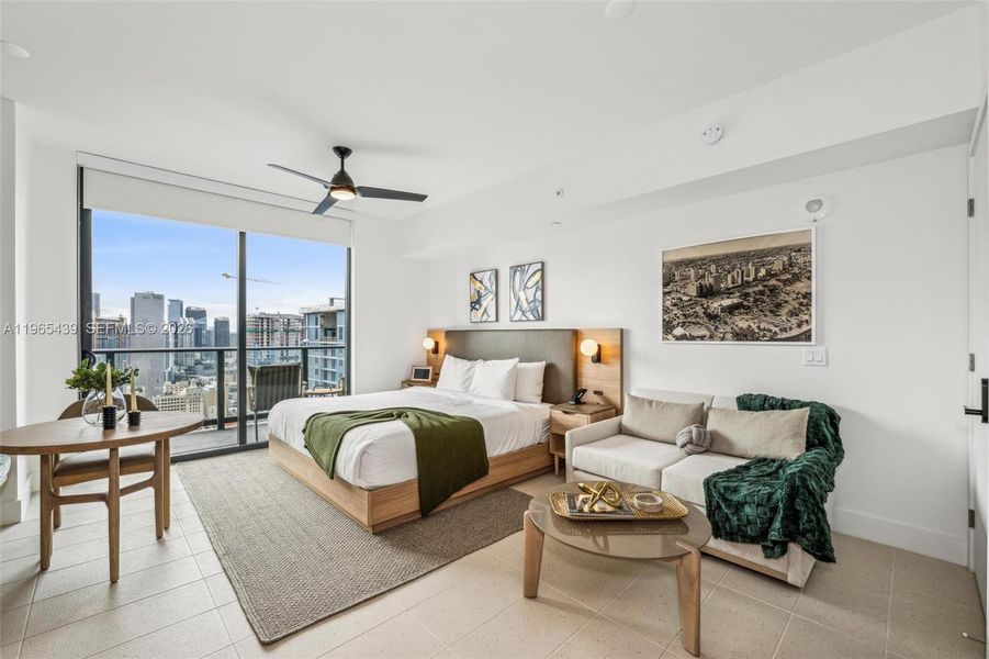 Furnished interior view inside a new home in Natiivo Miami, Miami (Image 13).