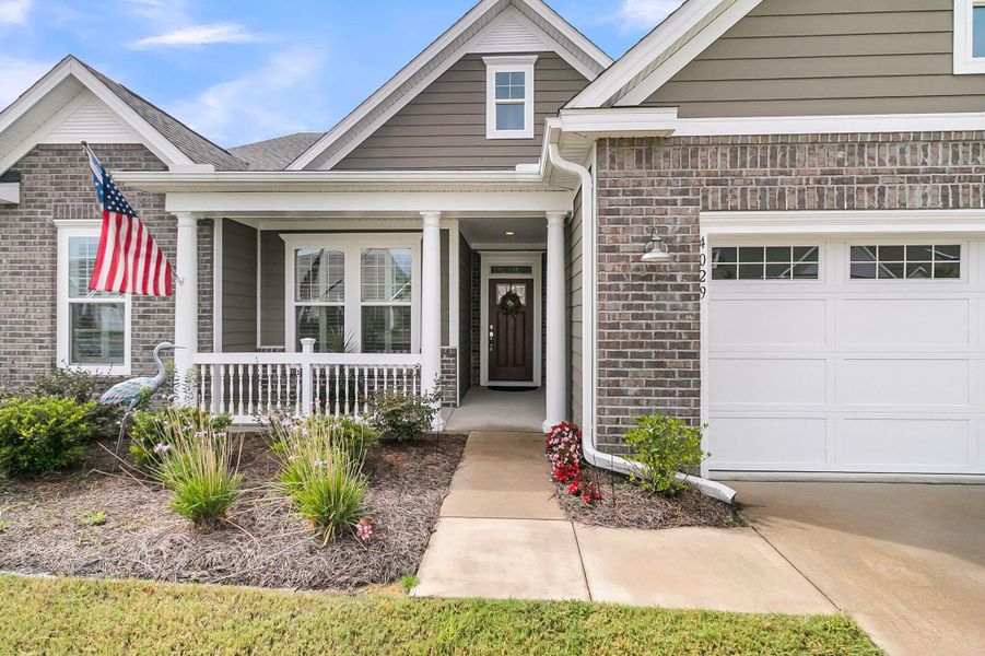 Exterior details and patio area of a home in , Summerville (Image 3).