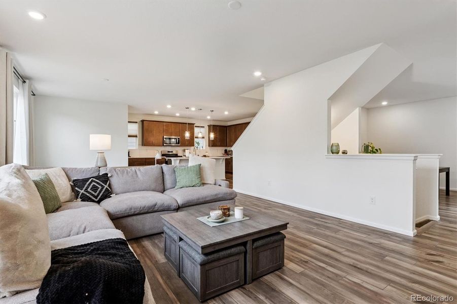 Furnished interior view inside a new home in Sweetgrass, Dacono (Image 29).