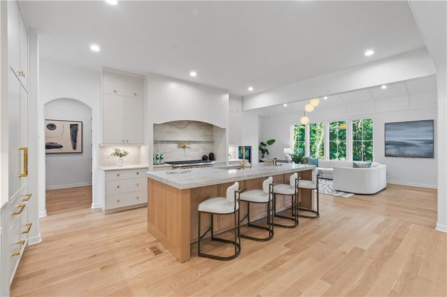 Furnished interior view inside a new home in , Alpharetta (Image 68).