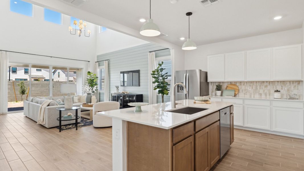 Furnished interior view inside a new home in Apache Farms, Buckeye (Image 14).