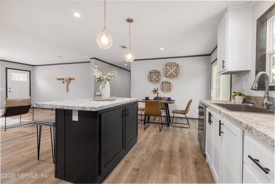 Furnished interior view inside a new home in , St. Augustine (Image 8).