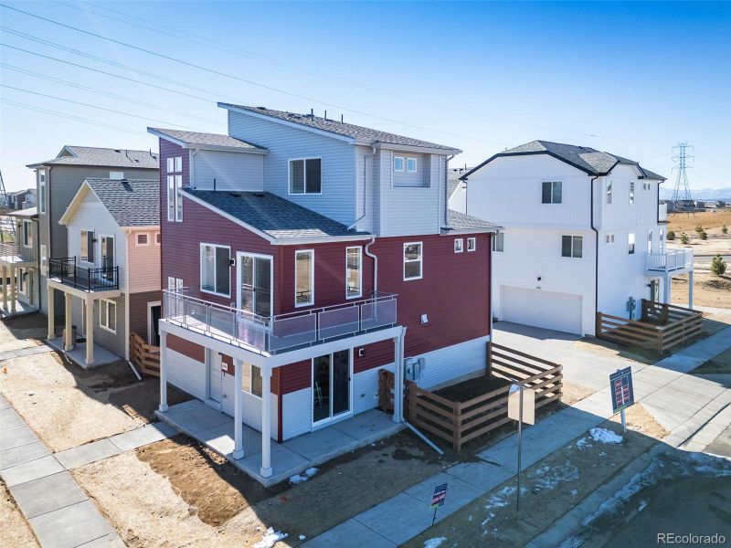 Exterior details and patio area of a home in , Commerce City (Image 1). Exterior details and patio area of a home in , Commerce City (Image 1).