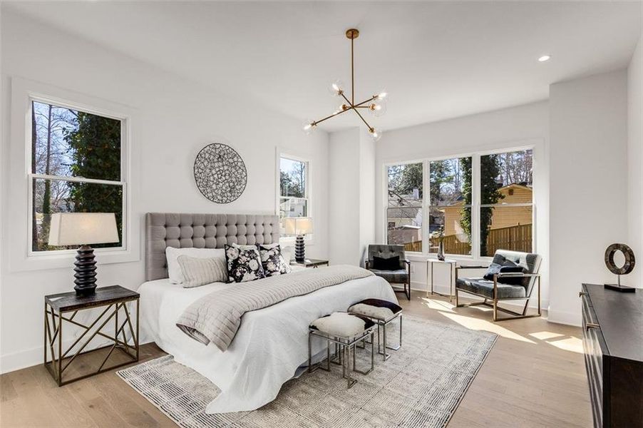 Furnished interior view inside a new home in , Powder Springs (Image 7).