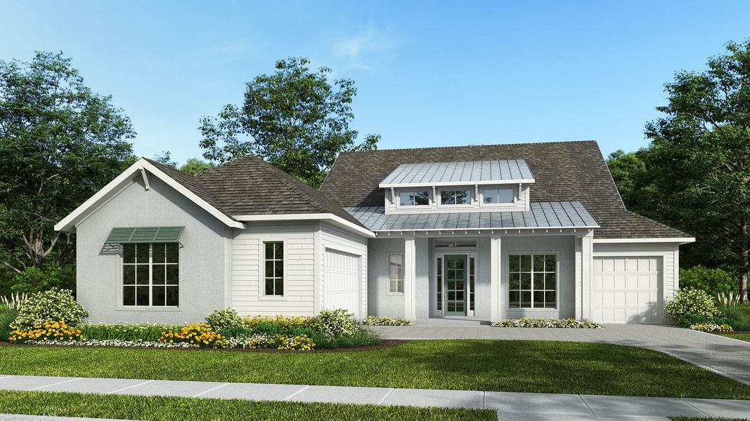 Representative exterior photo of a completed home built from the 3155F by Perry Homes in Star Farms At Lakewood Ranch 90', Lakewood Ranch, FL (Image 5).