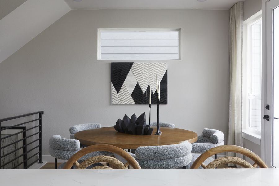 Representative furnished interior of a home built from the Brendon by Lokal Homes in Victory Ridge, Colorado Springs (Image 10).