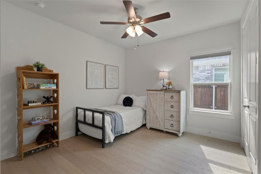Furnished interior view inside a new home in Lyons Crest Estates, Garland (Image 17).