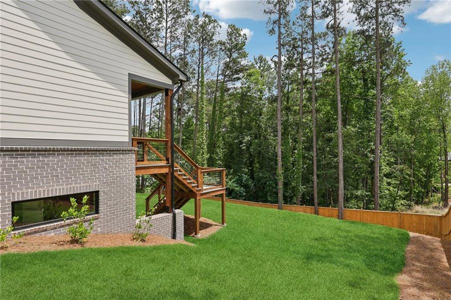 Exterior details and patio area of a home in , Cumming (Image 51). Exterior details and patio area of a home in , Cumming (Image 51).