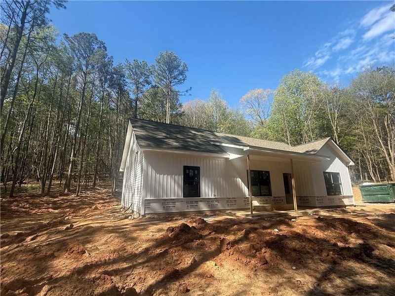 In-progress construction of a new home in , Cedartown, GA (Image 28).