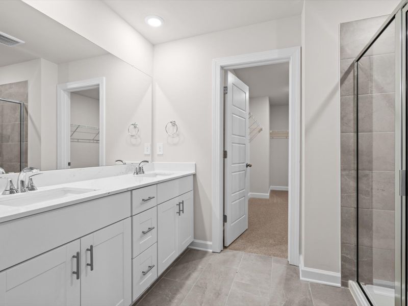 Furnished interior view inside a new home in Collier Ridge, Moore (Image 8).