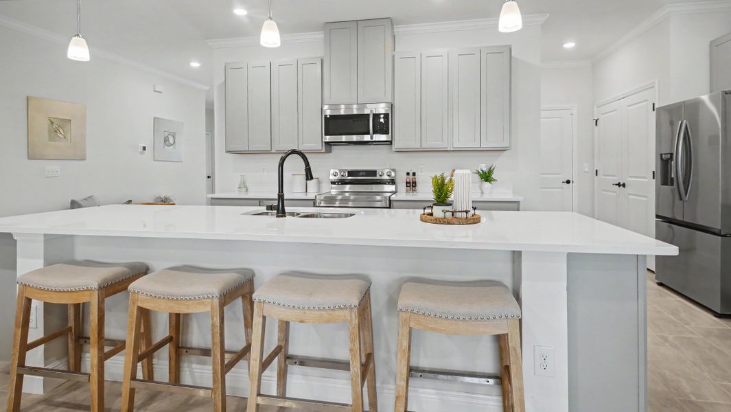 Representative furnished interior of a home built from the Drexel by Maronda Homes in Labelle, Labelle (Image 11).