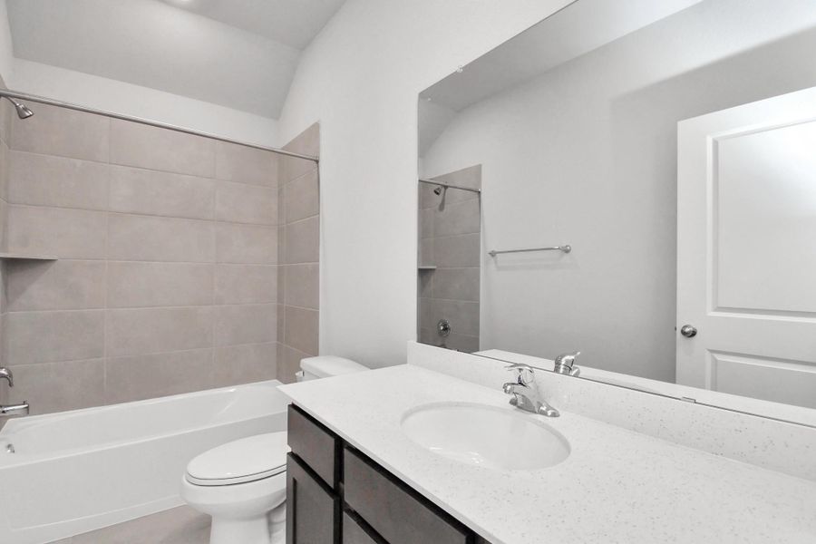 Furnished interior view inside a new home in Montgomery Ridge: Founders Collection, Montgomery (Image 13).