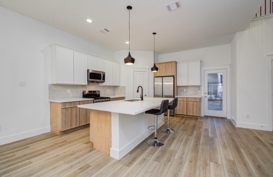 Furnished interior view inside a new home in , Humble (Image 8). Furnished interior view inside a new home in , Humble (Image 8).