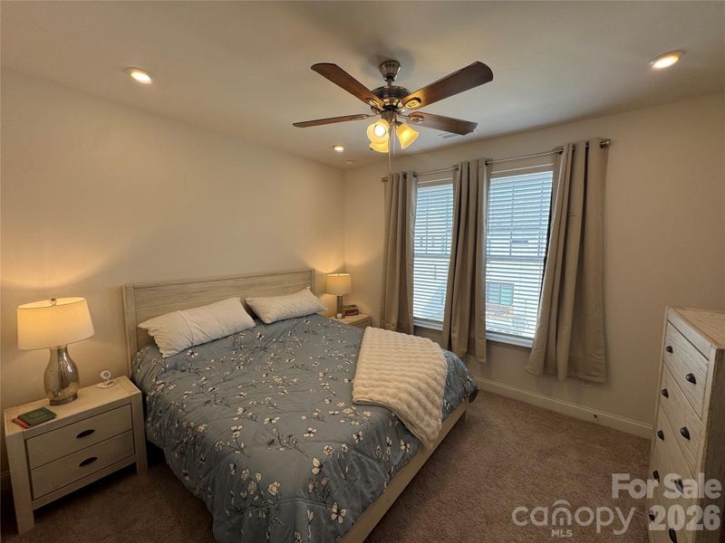 Furnished interior view inside a new home in Alexander Providence Townhomes, Charlotte (Image 9). Furnished interior view inside a new home in Alexander Providence Townhomes, Charlotte (Image 9).