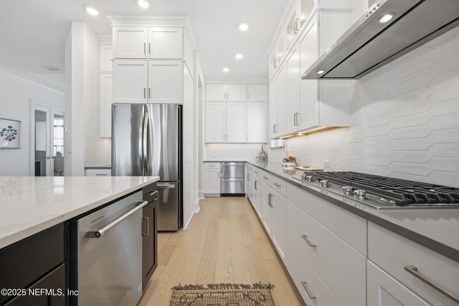 Furnished interior view inside a new home in , Jacksonville (Image 15).
