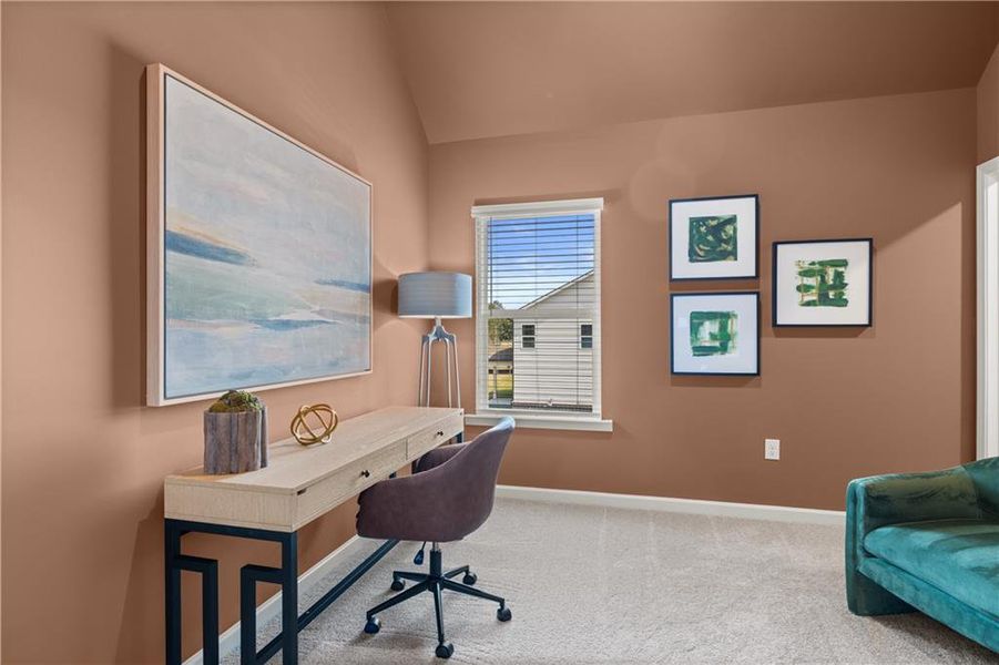 Furnished interior view inside a new home in Kingsmere Estates, Loganville (Image 19).