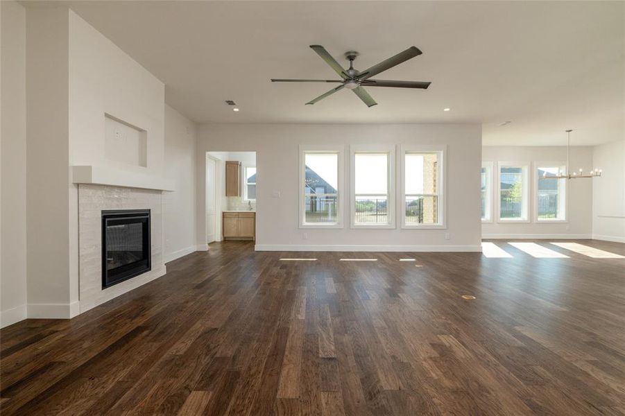 Spacious, unfurnished interior of a new home in , Rockwall (Image 23).