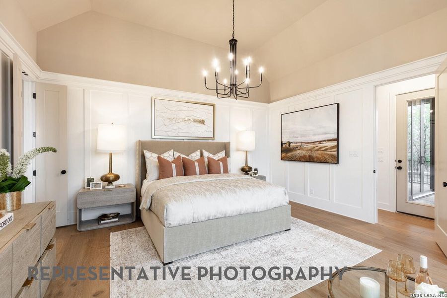Furnished interior view inside a new home in Hallie's Cove, Schertz (Image 7).