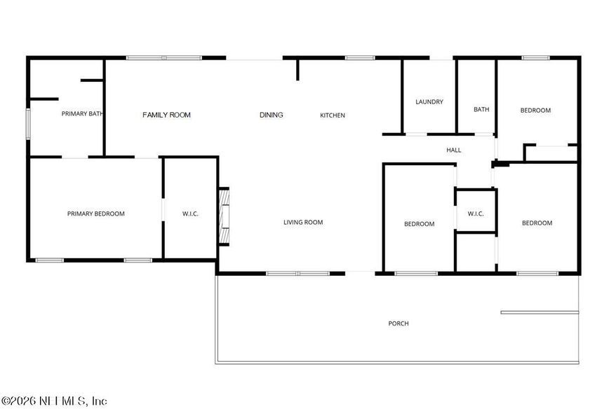 2D floor plan layout of this home in , Palatka, FL (Image 3).