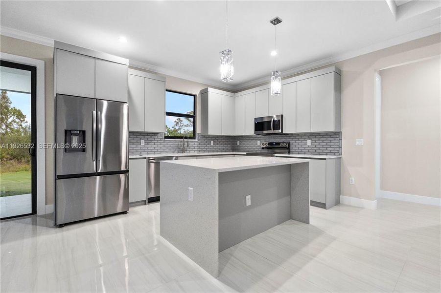 Furnished interior view inside a new home in , Naples (Image 17). Furnished interior view inside a new home in , Naples (Image 17).