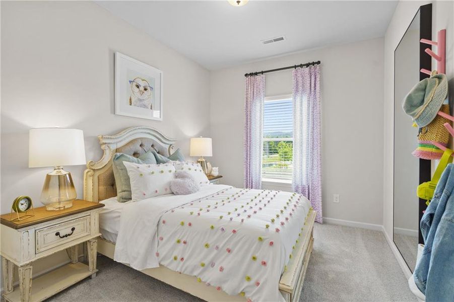 Furnished interior view inside a new home in Chestnut Creek Crossing, Collegedale (Image 21). Furnished interior view inside a new home in Chestnut Creek Crossing, Collegedale (Image 21).